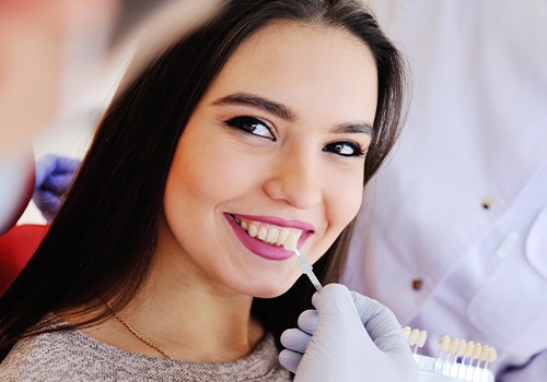 Resin Bonding of upper two front teeth - Carroll Dental Care